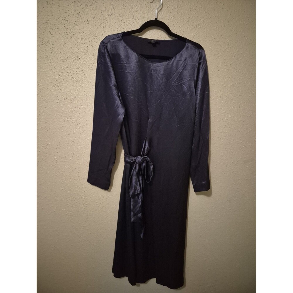COS Silky Wrap Dress Size 10 100% Viscose Dark Academia Whimsigoth
